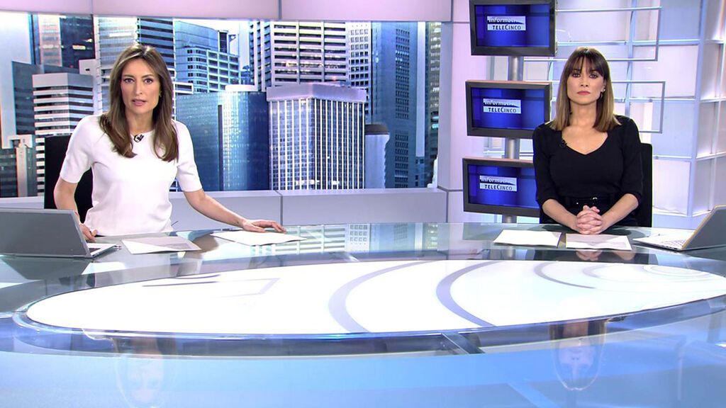 Con Arancha Morales y Leticia Iglesias Informativos Telecinco 2022 Matinal 07/03/2022