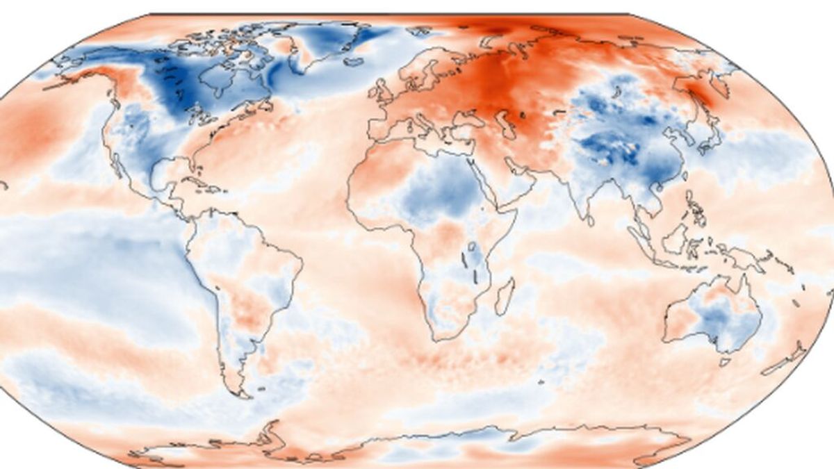 El invierno boreal más cálido en 30 años: un febrero con dos 2 grados más