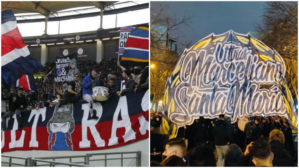 Más de 1.800 hinchas parisinos estarán en las gradas del Bernabéu