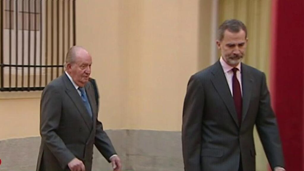 La reacción de Felipe VI a la petición de Juan Carlos I.