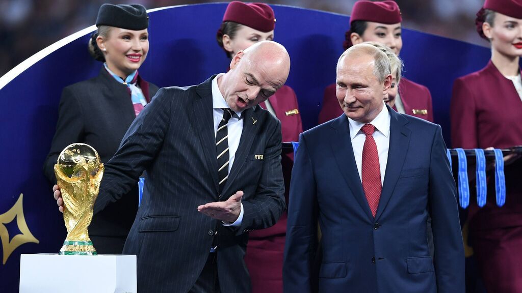 Vladimir Putin consiguió celebrar el Mundial en Rusia en 2018.