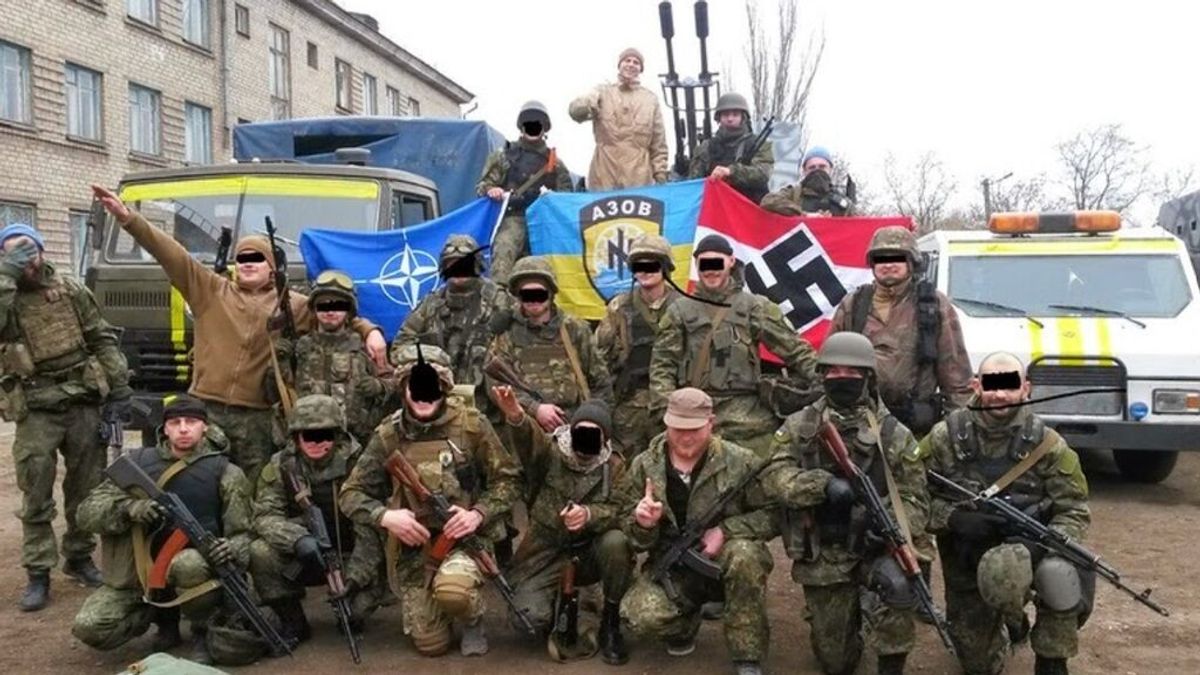 El Batallón Azov: el polémico grupo paramilitar nazi integrado en las  Fuerzas Armadas de Ucrania - NIUS
