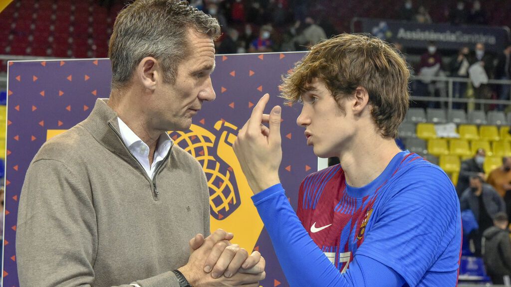 Iñaki Urdangarin y su hijo Pablo