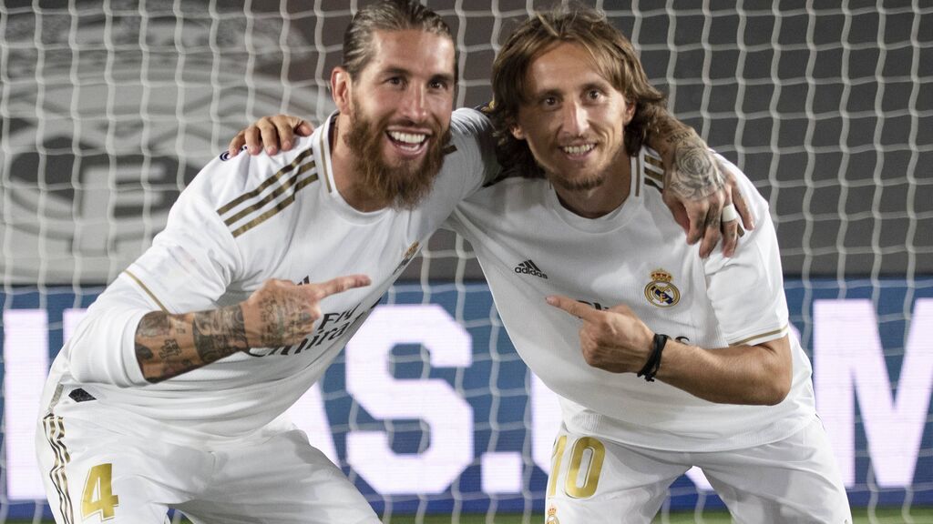 Modric defiende a Ramos en rueda de prensa