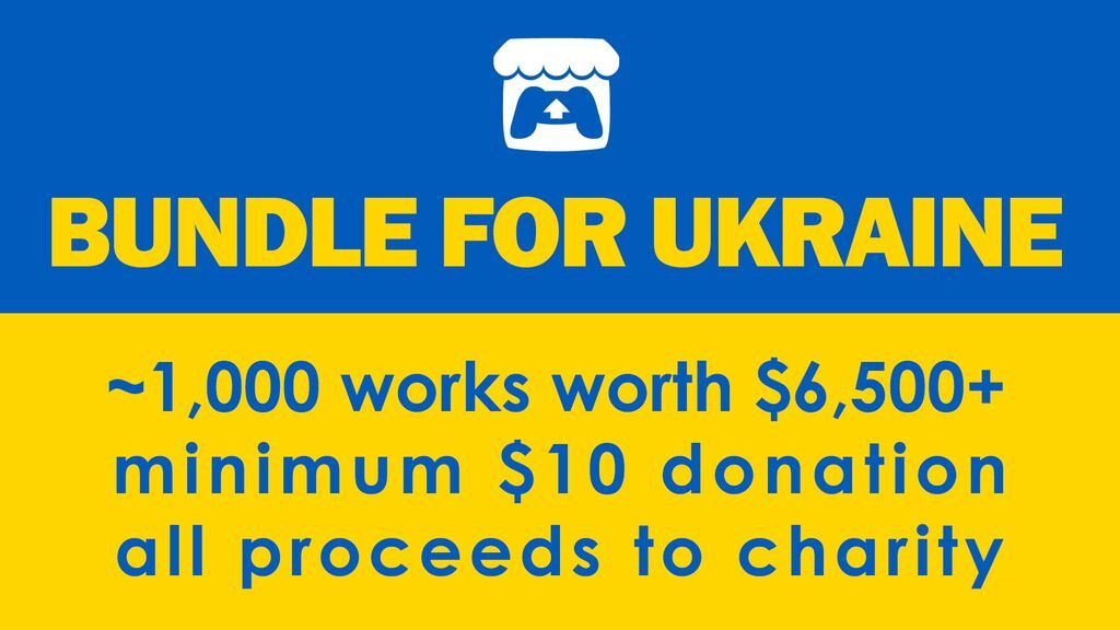 Bandle for Ukraine: casi 1000 juegos por 10$ para ayudar a Ucrania
