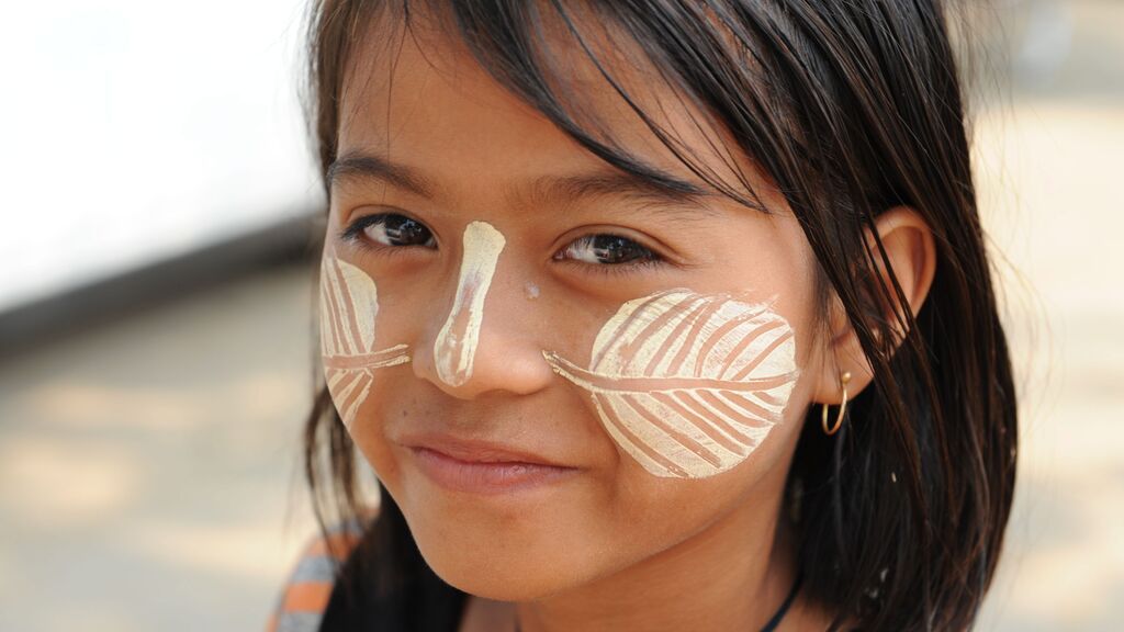 Refugiados. Thanaka