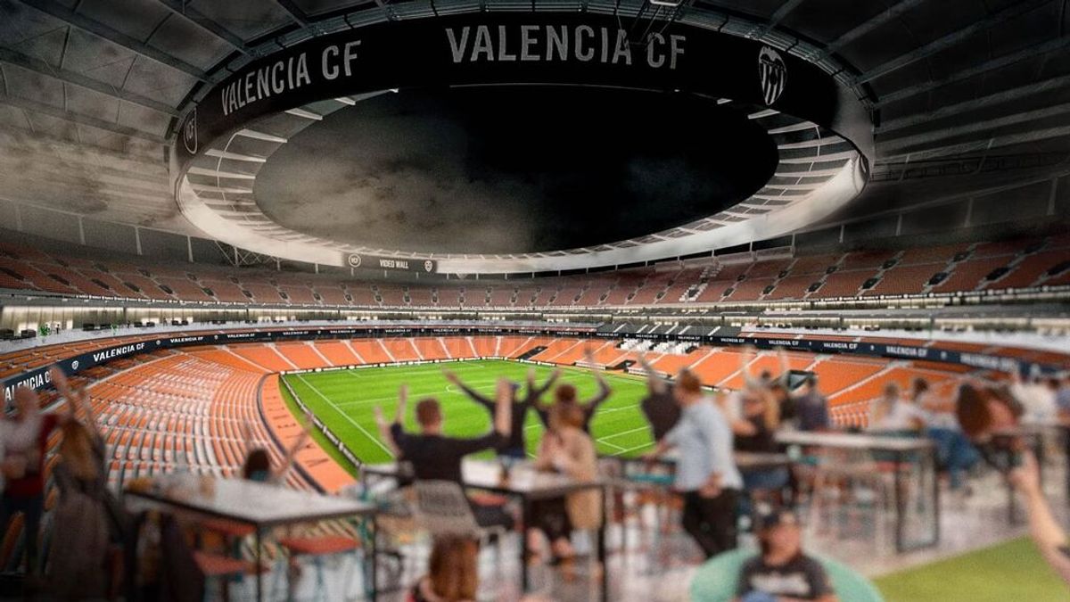 El Valencia CF presenta cómo será el nuevo Mestalla y la documentación para su construcción