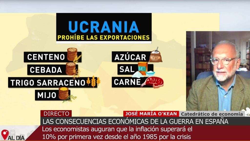 José María O'kean, economista, coincide con Pedro Sánchez: "Putin empezó a tensar el mercado del gas hace meses"