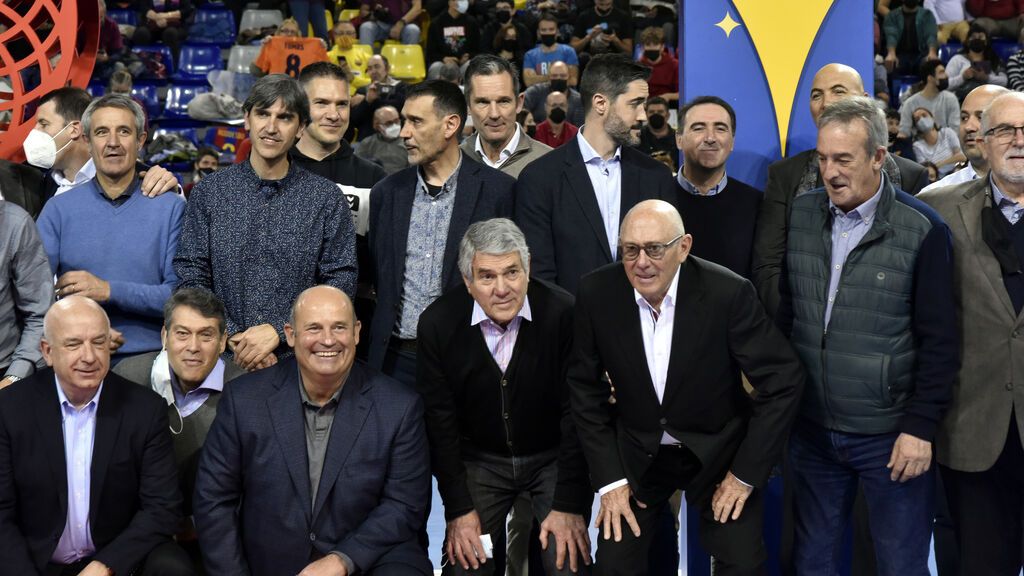 Iñaki Urdangarin, en el 50º aniversario del equipo de balonmano del Barça