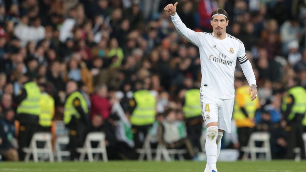 el recibimiento a Sergio Ramos en Madrid