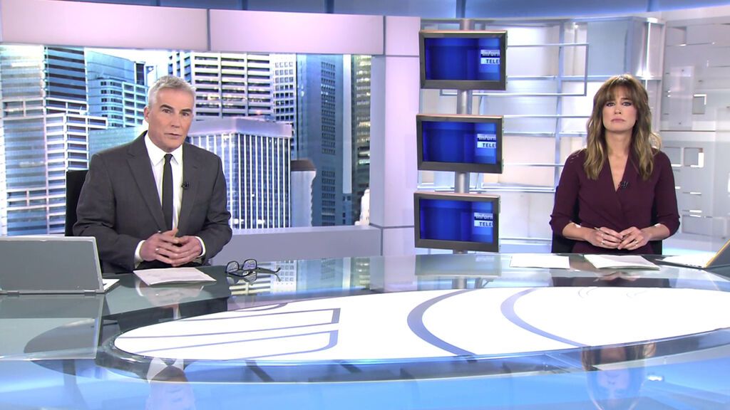 Con David Cantero e Isabel Jiménez Informativos Telecinco 2022 Mediodía 09/03/2022