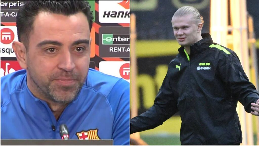 Xavi Hernández, sobre Haaland: "No hay ningún futbolista que haya dicho que no a fichar por el Barça"