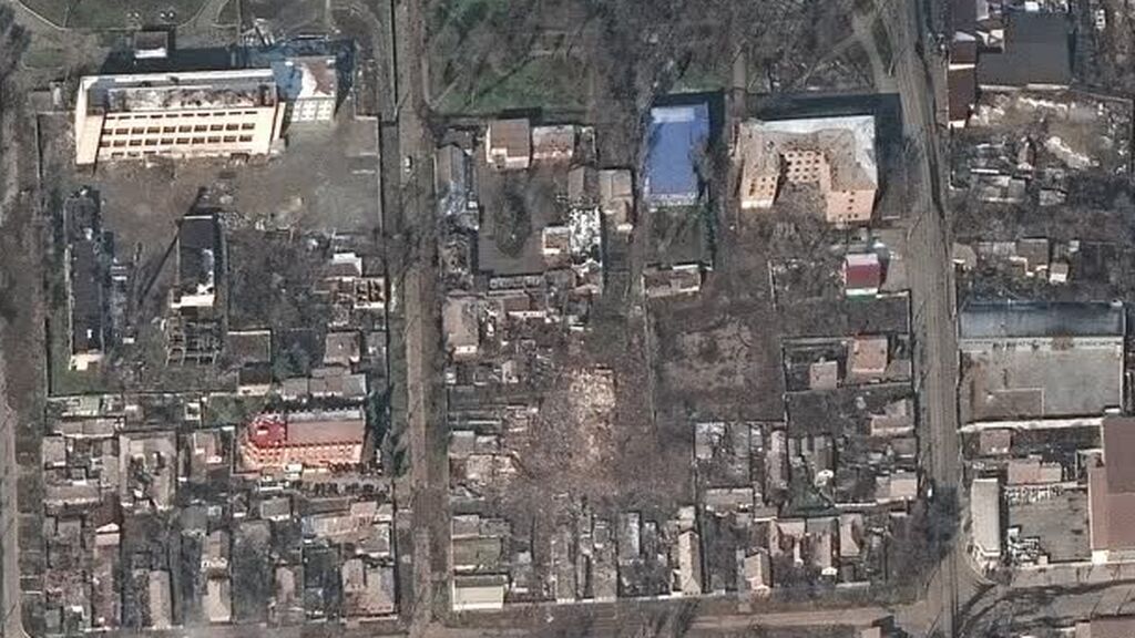 Mariúpol, antes y después de los bombardeos rusos