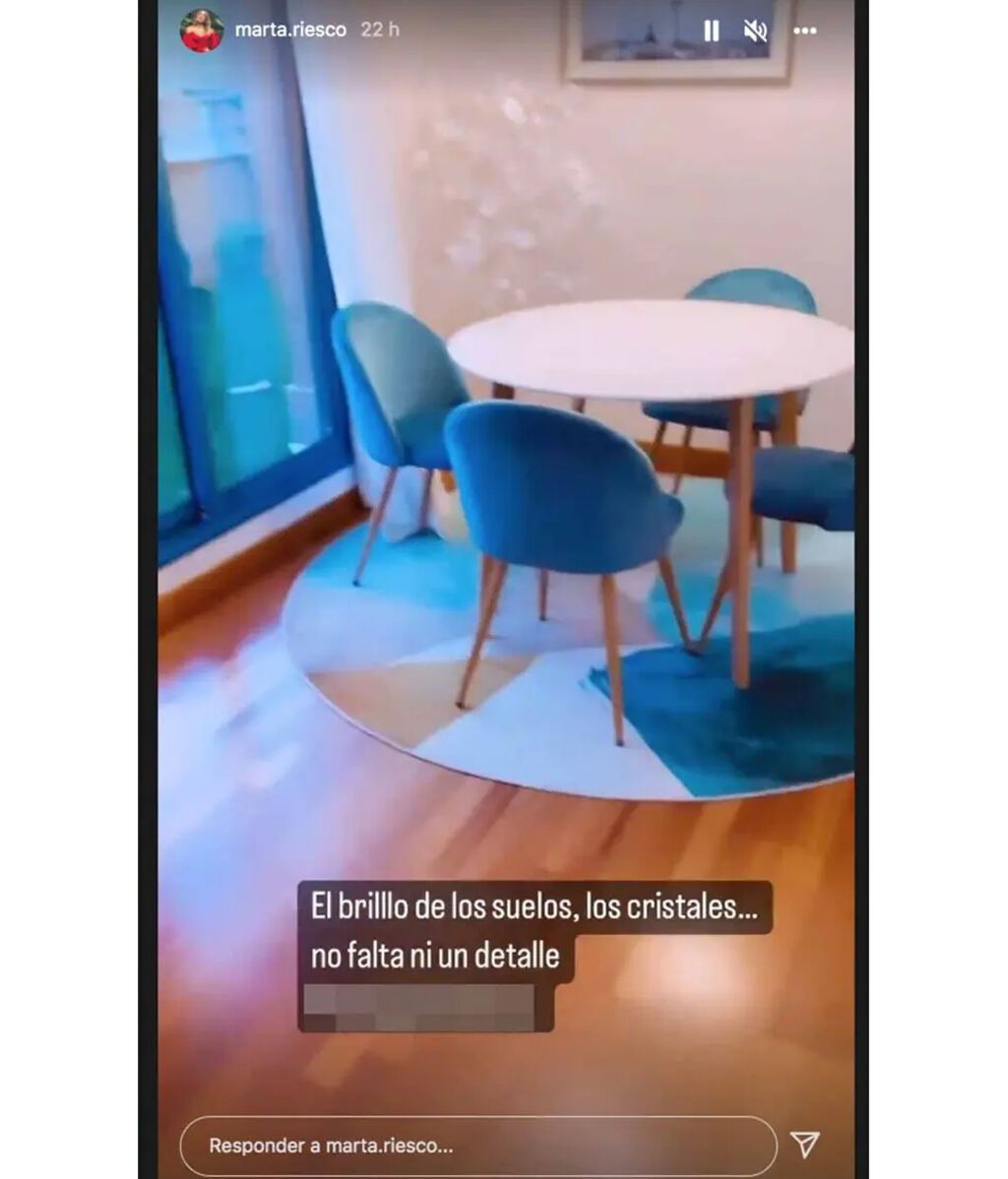 Marta Riesco ha enseñado uno de los rincones favoritos de su casa