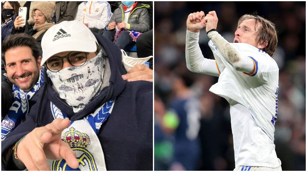 Casillas se camufla en la grada para vivir con sus amigos la remontada del Bernabéu: "Qué bueno eres"