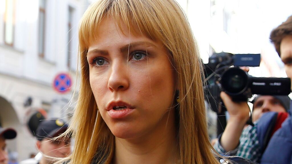 Maria Baronova, ex redactora jefe en Russia Today, TV estatal rusa