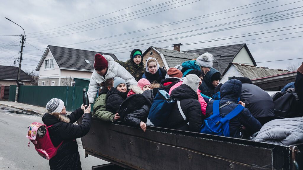 El éxodo de ucranianos no cesa: ya son más de 2,3 millones los que han huido de la guerra
