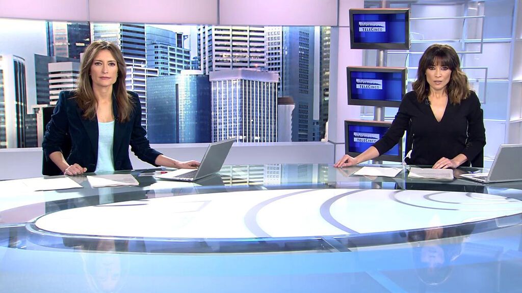 Con Arancha Morales y Leticia Iglesias Informativos Telecinco 2022 Matinal 11/03/2022