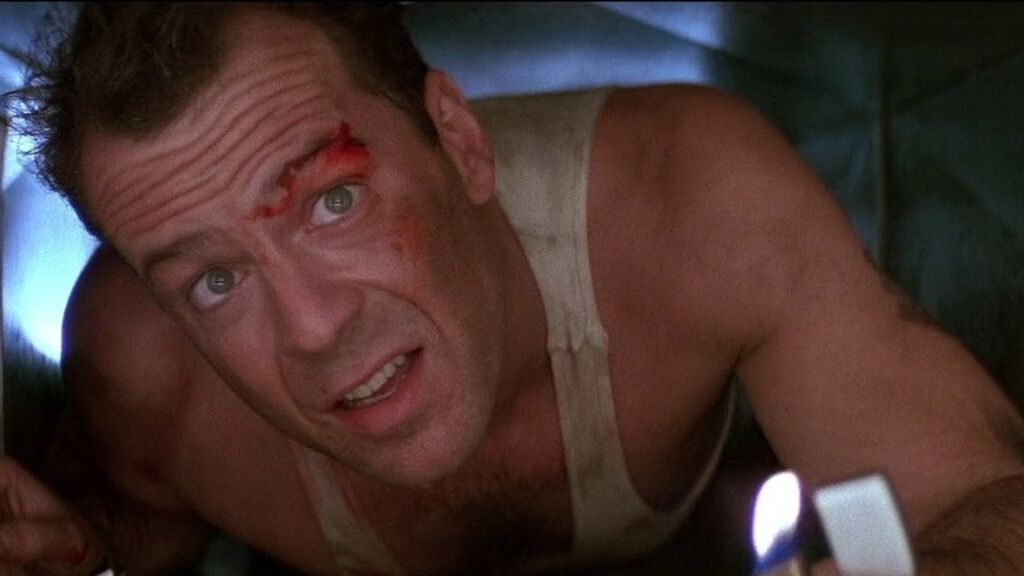 ¿Qué lesión sufrió Bruce Willis en el rodaje "Jungla de cristal" qua aún padece en la actualidad?