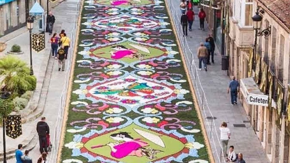 Una alfombra de 5.000 flores homenajeará a la patrona de Valencia en su procesión Una alfombra de 5.000 flores homenajeará a la patrona de Valencia en su procesión