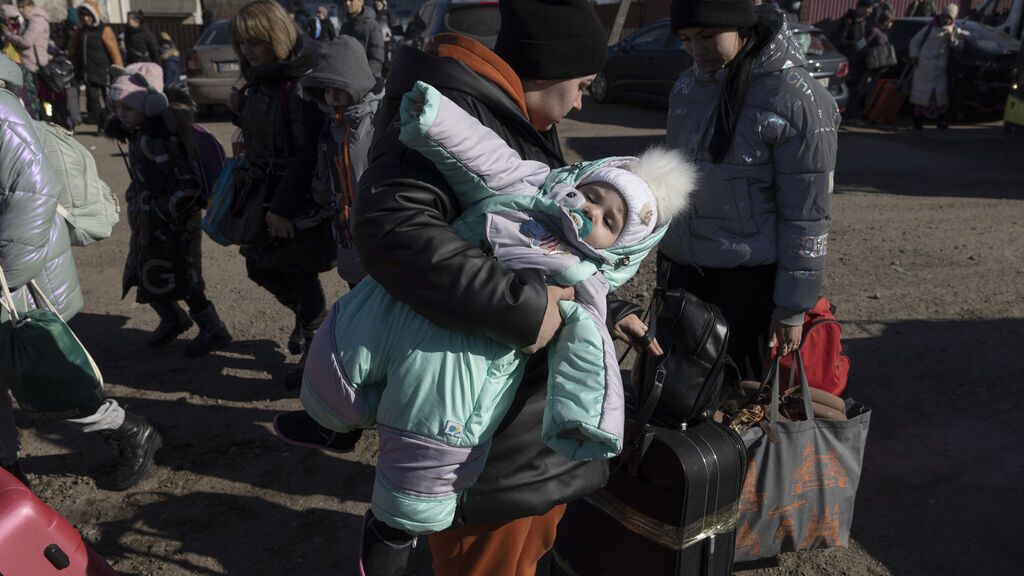 Refugiados en Ucrania