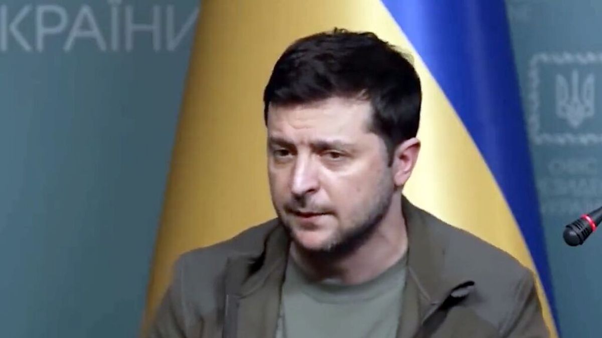 El presidente de Ucrania, Volodimir Zelenski El presidente de Ucrania, Volodimir Zelenski