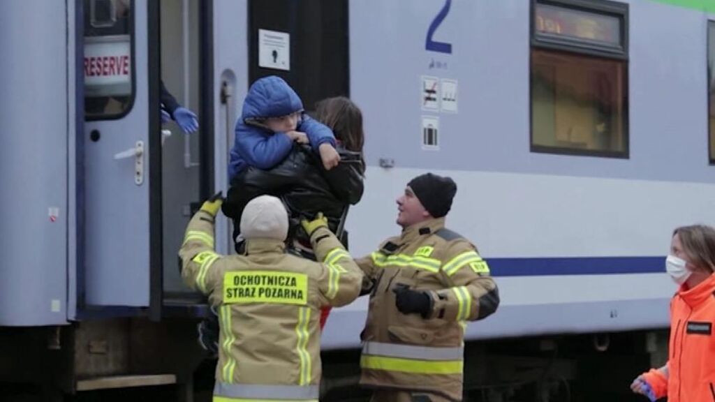 Así es la acogida de los refugiados de Ucrania que llegan a España