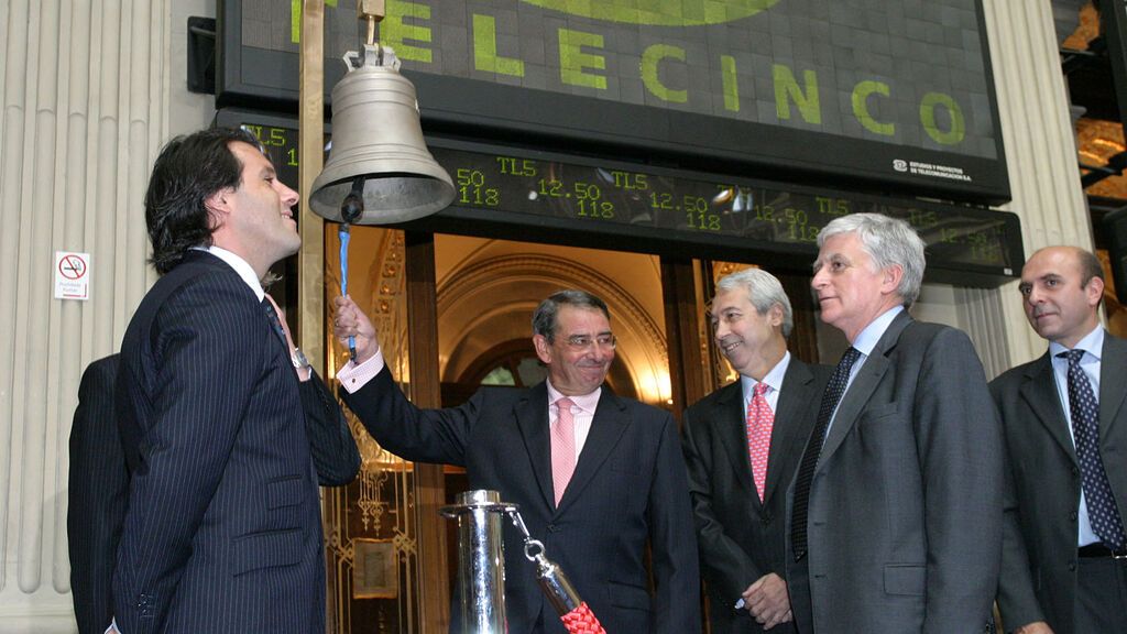 Salida a Bolsa de Telecinco en 2004