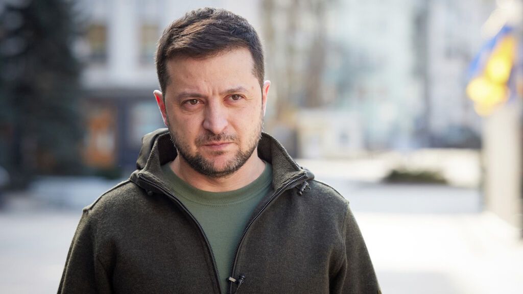 El presidente de Ucrania, Volodimir Zelenski