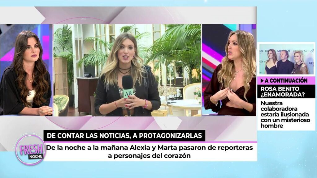 Alexia y Marta, discrepan