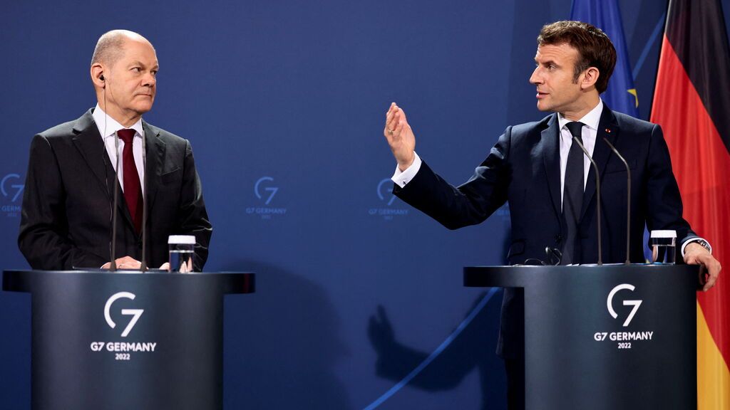 Macron y Scholz piden por teléfono a Putin un alto el fuego inmediato en Ucrania