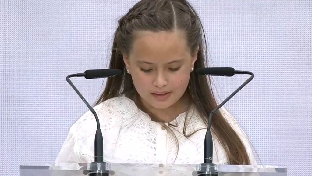 Los Reyes presiden el homenaje al pueblo de La Palma