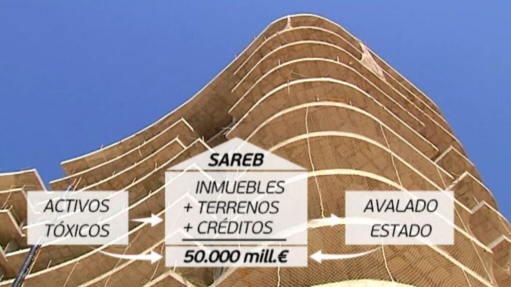 La SAREB, el banco malo que aumenta la deuda pública en 35.000 millones de euros