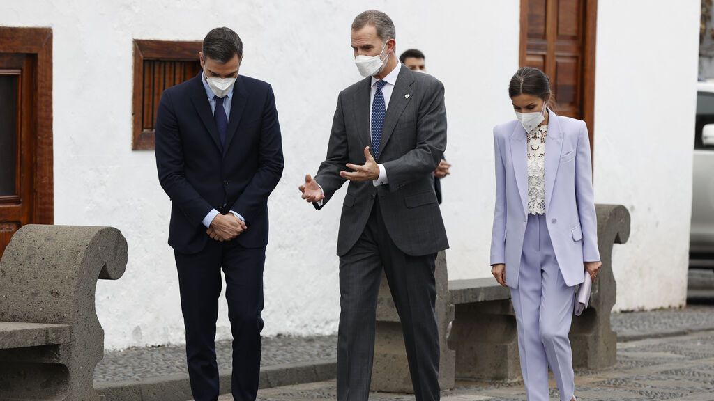 El rey Felipe VI, en el homenaje al pueblo de La Palma: "Sentimos un gran orgullo y admiración por vuestro coraje"
