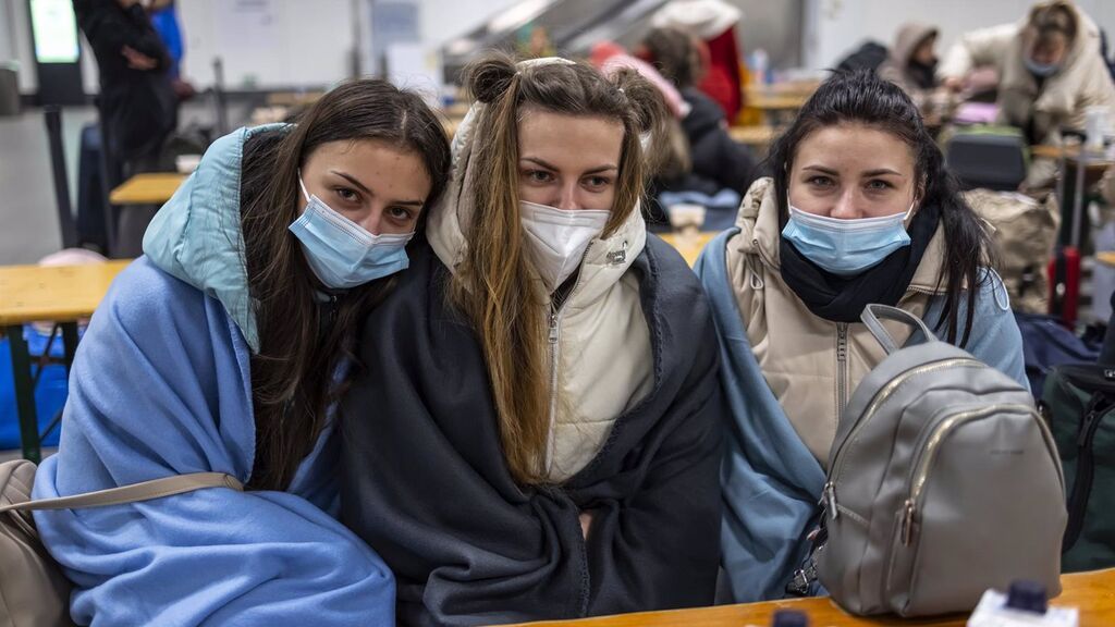Jóvenes refugiadas ucranianas en Alemania