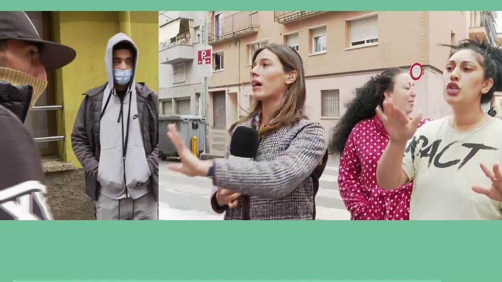 La tensión de la reportera al mediar entre gitanos y magrebíes tras el tiroteo