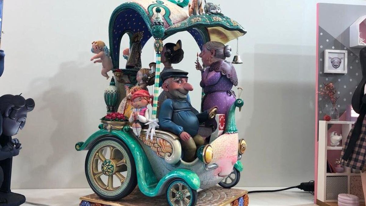 El "Mare Mòbil" de la falla Convento Jerusalén es el Ninot Indultat Infantil de las Fallas 2022 El "Mare Mòbil" de la falla Convento Jerusalén es el Ninot Indultat Infantil de las Fallas 2022