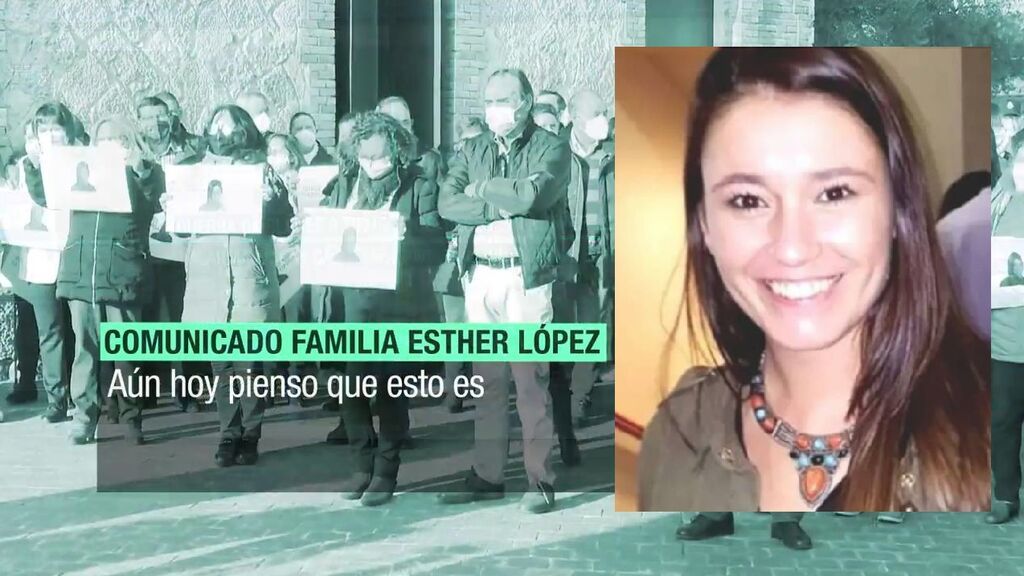 La familia de Esther López pide a los culpables de su muerte que den la cara