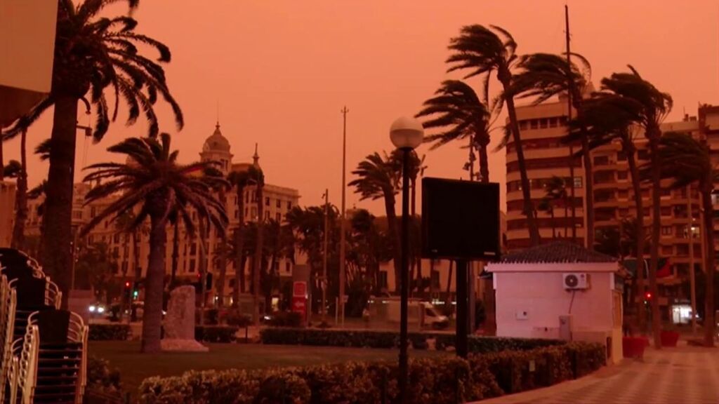La calidad del aire en España, entre las peores del mundo por la calima