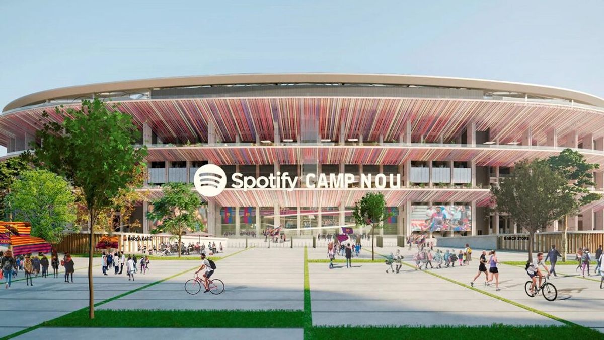 Spotify Camp Nou, a partir de julio cambia el nombre del estadio del FC Barcelona Spotify Camp Nou, a partir de julio cambia el nombre del estadio del FC Barcelona