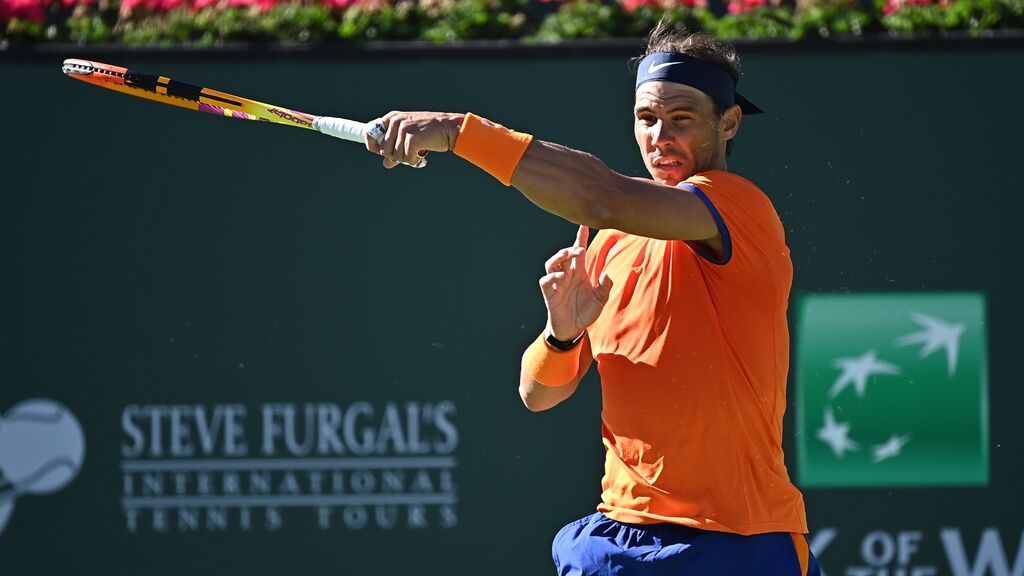 Rafa Nadal ya está en tercera ronda de Indian Wells.