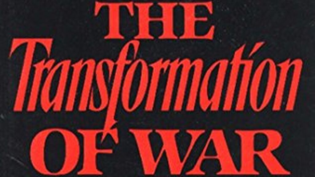 portada the transformation of war