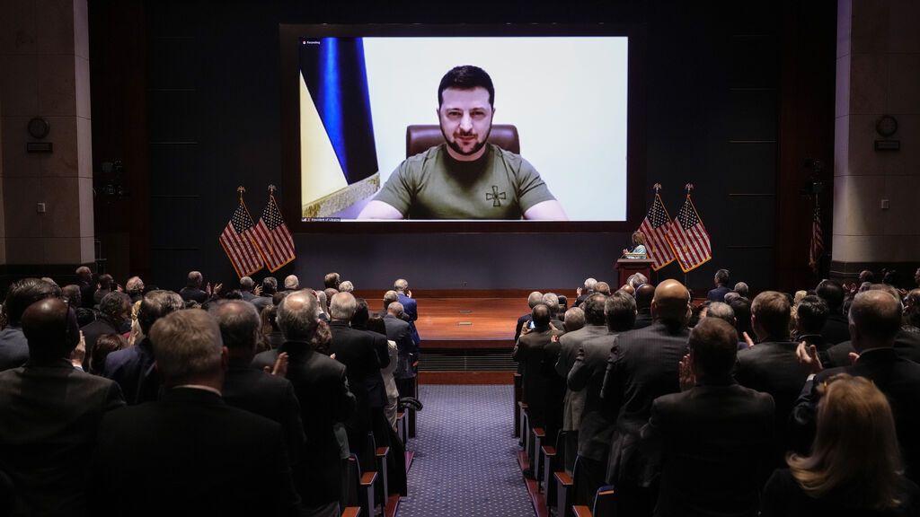 Volodímir Zelenski apela al 11-S para pedir la ayuda de EEUU en la guerra de Ucrania