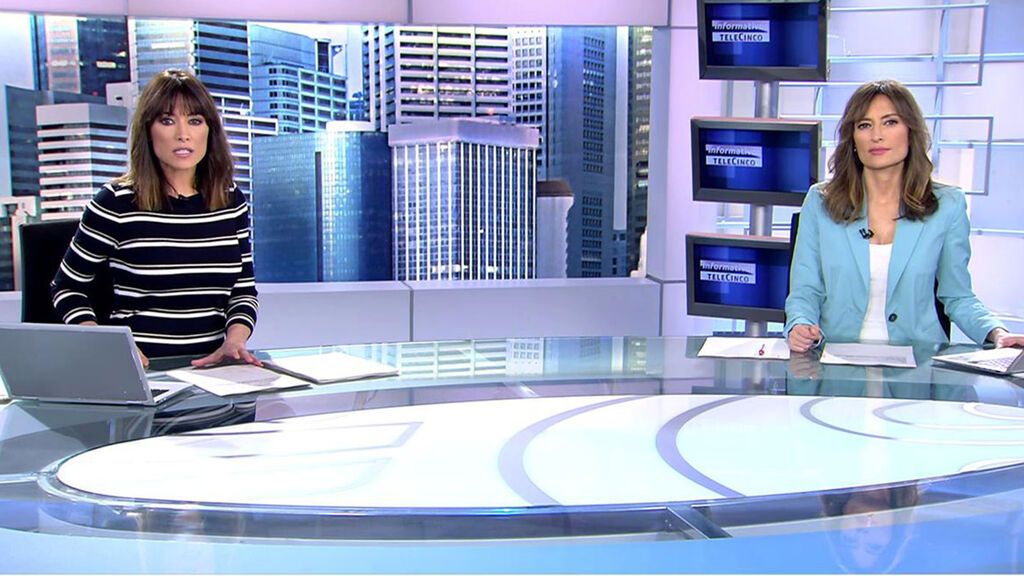 Con Arancha Morales y Leticia Iglesias Informativos Telecinco 2022 Matinal 16/03/2022