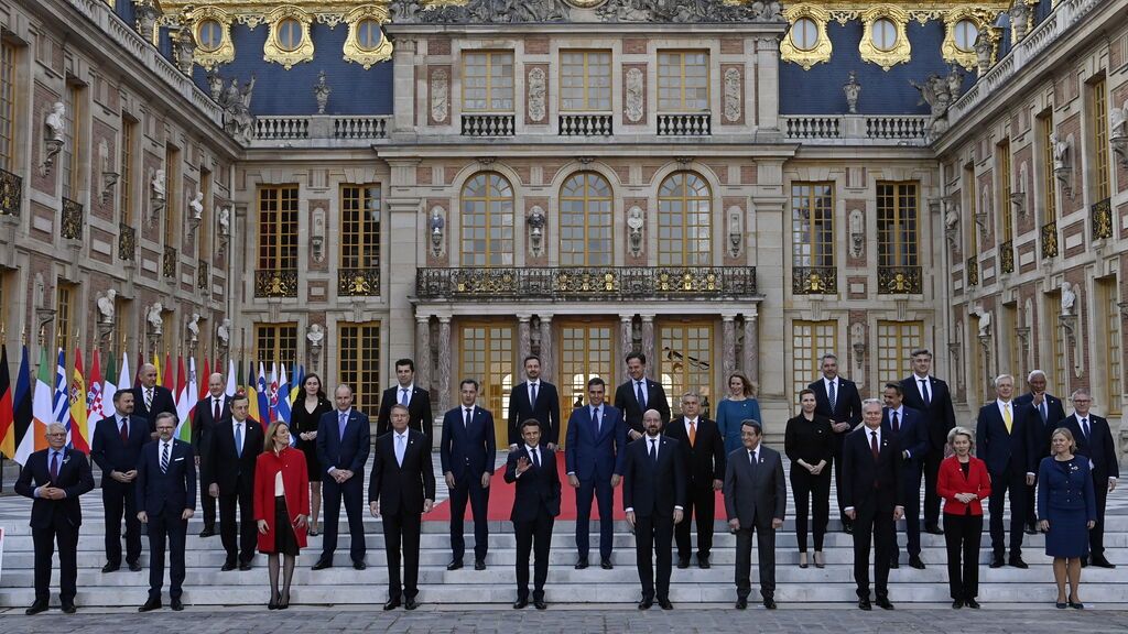 Líderes de la UE en la cumbre de Versalles