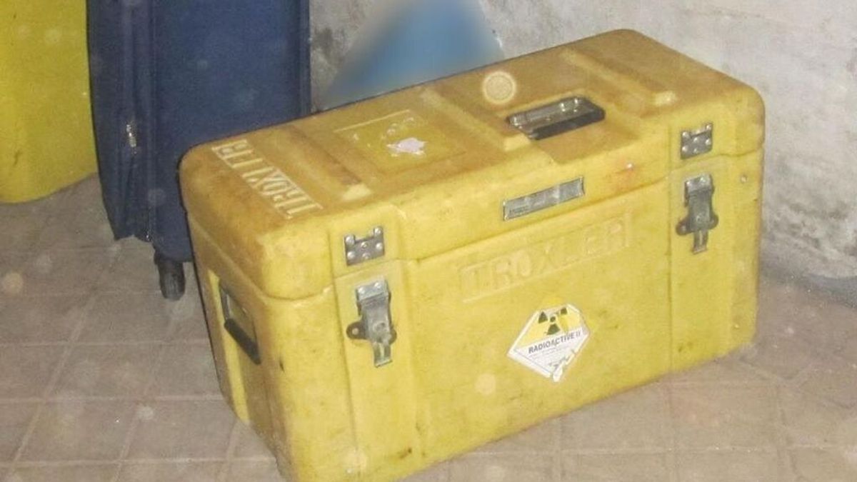 La Policía recupera el maletín radiactivo robado en Madrid La Policía recupera el maletín radiactivo robado en Madrid
