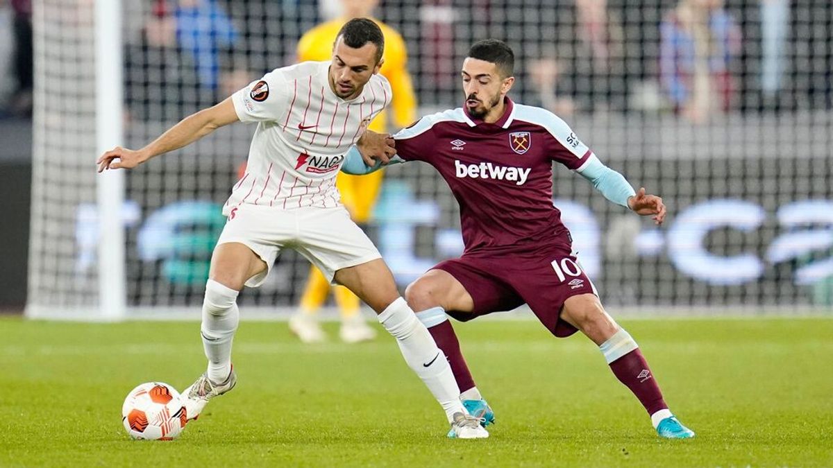Batacazo del Sevilla ante el West Ham: cae (2-0) y dice adiós a Europa Batacazo del Sevilla ante el West Ham: cae (2-0) y dice adiós a Europa