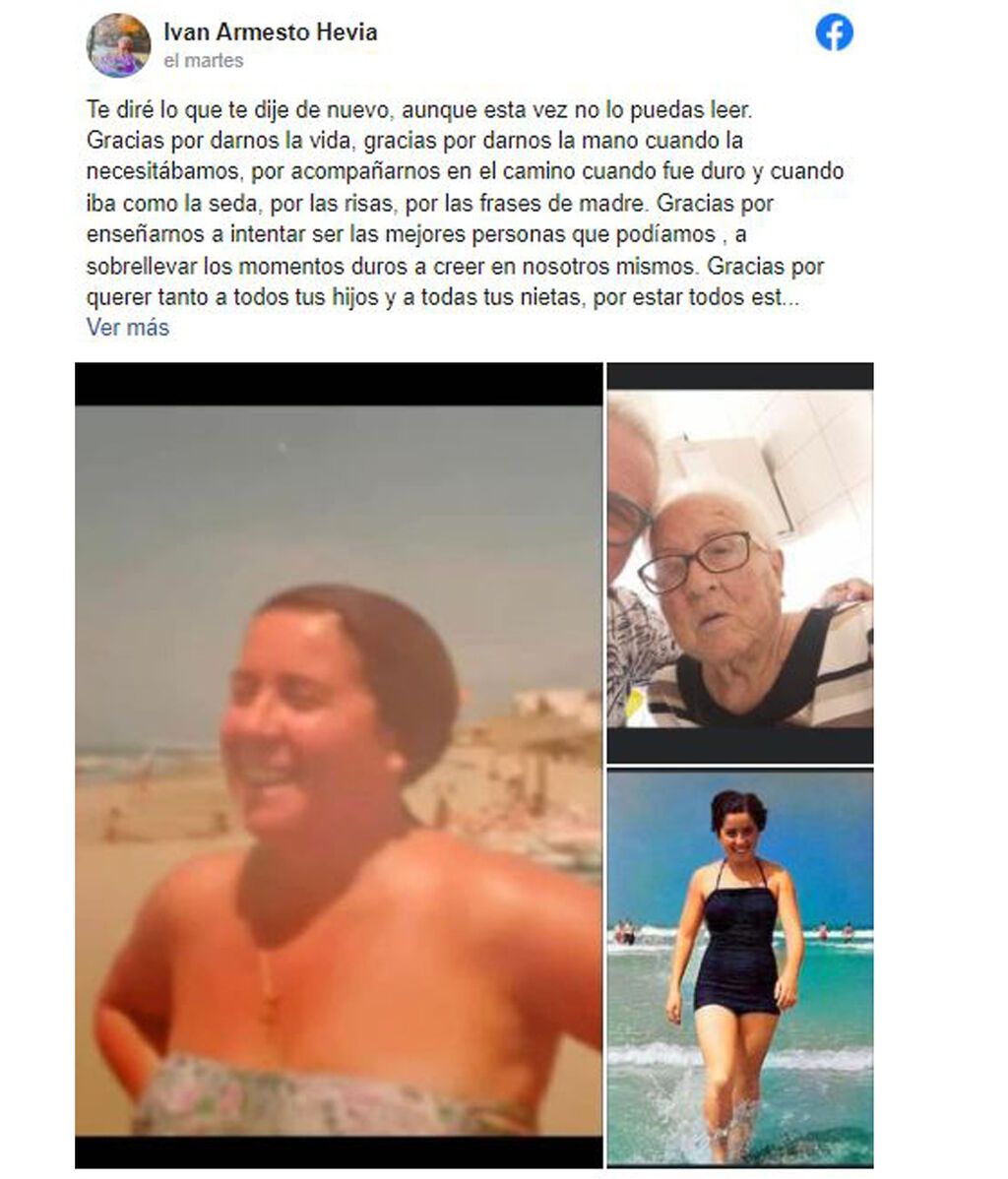 La carta que le ha escrito Iván Armesto a su madre