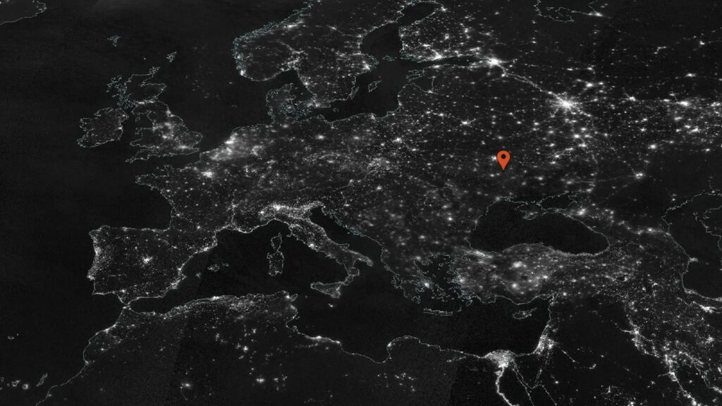 Así estaba Ucrania antes de la guerra, vista desde el espacio