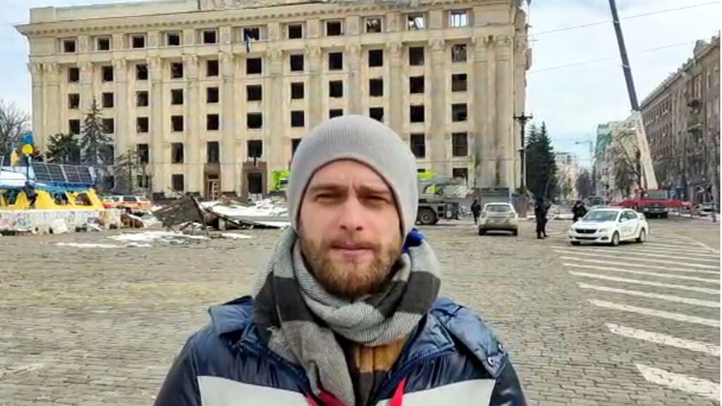 Rostislav, el español que lucha contra el mercado negro de medicamentos en Járkiv: "Es un crimen de guerra"
